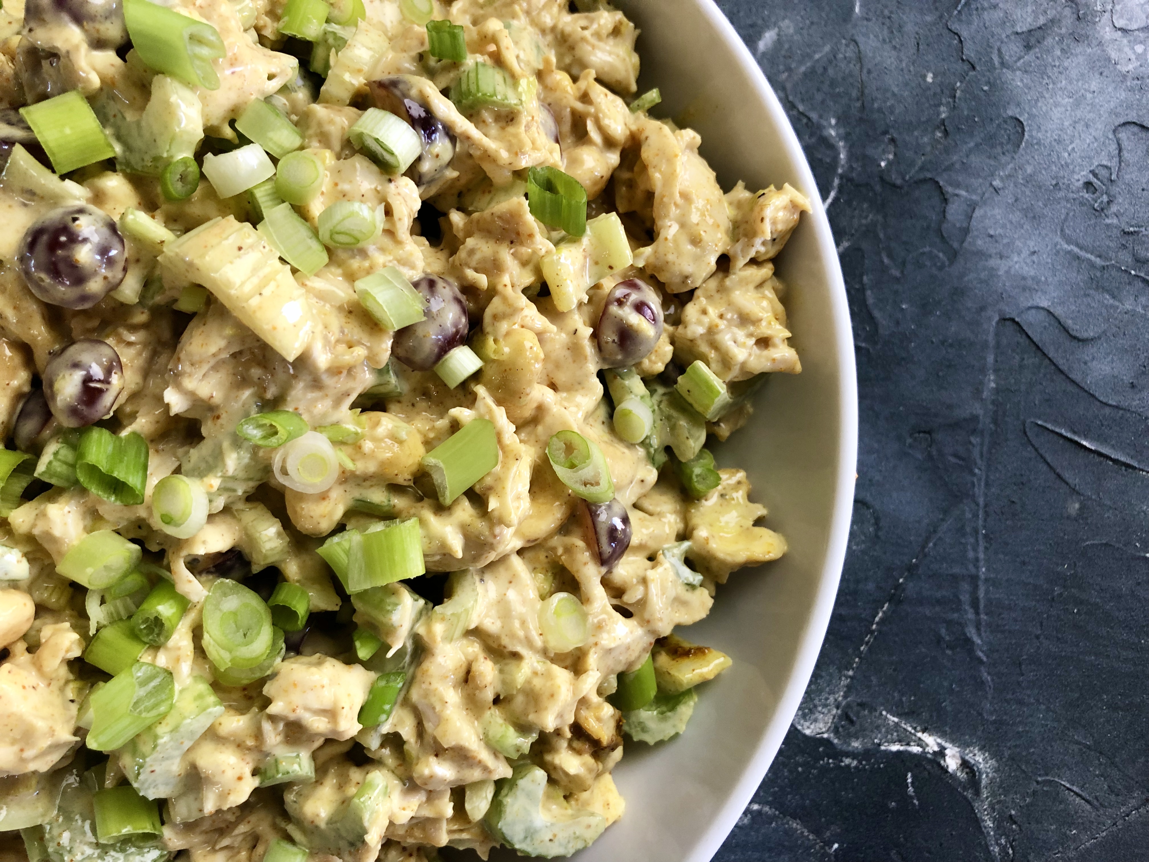 Curry Chicken Salad (Healthy + Paleo + Whole30 Chicken Salad)